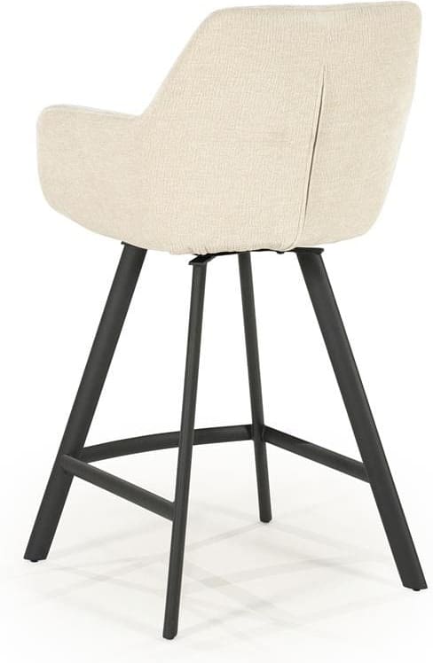 Barstoel Bliss Eetkamerstoel Armstoel - Beige By-Boo Barstoel 250180