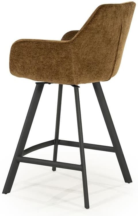 Barstoel Bliss Eetkamerstoel Armstoel - Mustard By-Boo Barstoel 250182