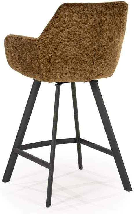 Barstoel Bliss Eetkamerstoel Armstoel - Mustard By-Boo Barstoel 250182