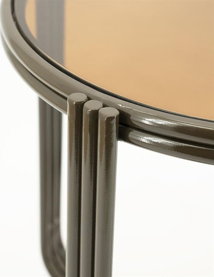 Bijzettafel Groovy - Brown By-Boo Bijzettafel 250291