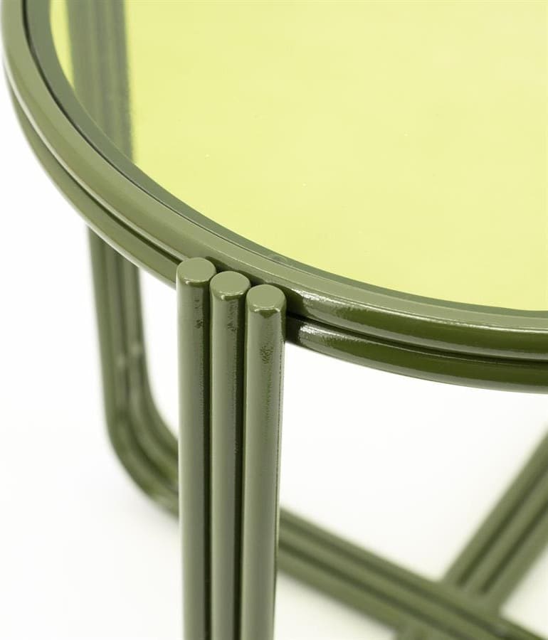 Bijzettafel Groovy - Green By-Boo Bijzettafel 250290