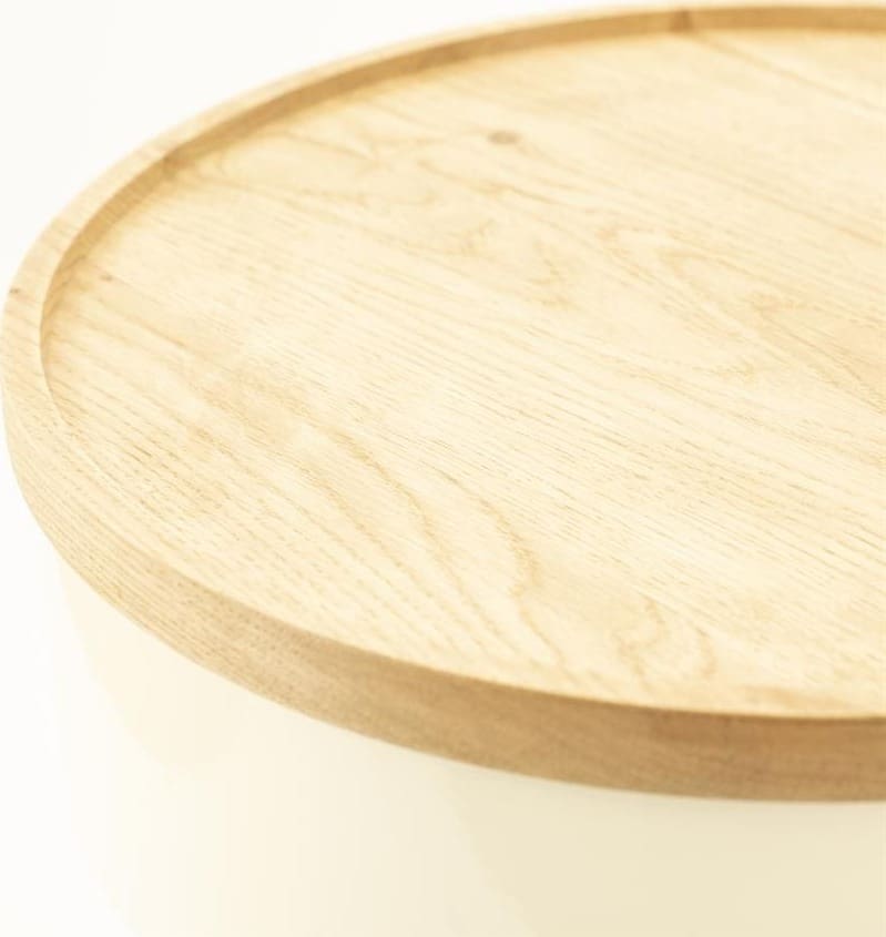Bijzettafel Tondo - Beige By-Boo Bijzettafel 250337