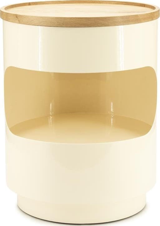 Bijzettafel Tondo - Beige By-Boo Bijzettafel 250337