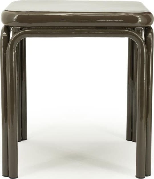 Bijzettafel Zilo - Dark Brown By-Boo Bijzettafel 250201