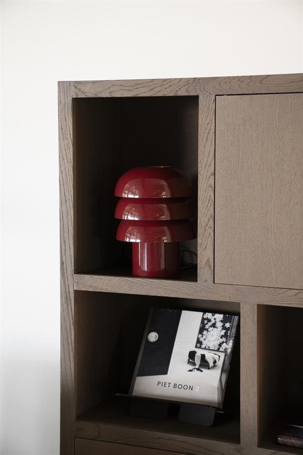 Curo - Burgundy By-Boo Lamp 250143
