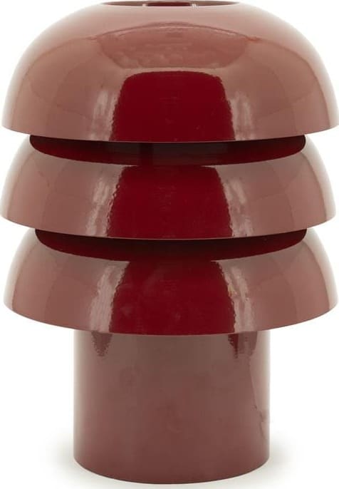 Curo - Burgundy By-Boo Lamp 250143