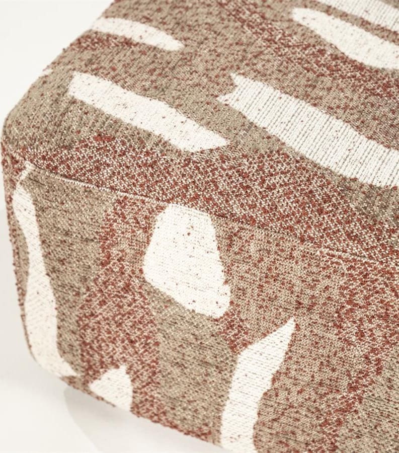 Pouf Rytm Large - Red By-Boo Poef 250223