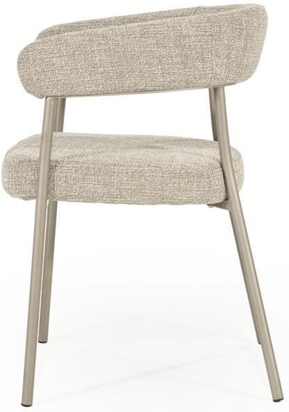 Yovi - Taupe By-Boo Eetkamerstoel 250028