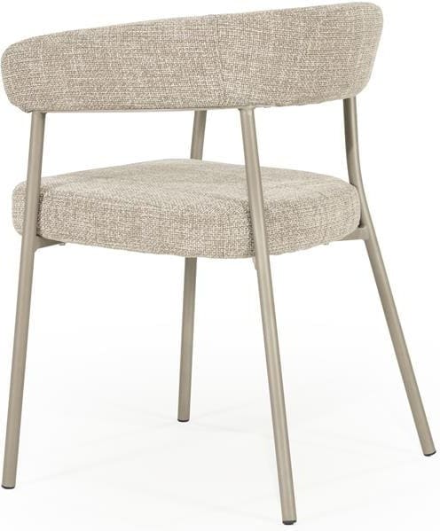 Yovi - Taupe By-Boo Eetkamerstoel 250028