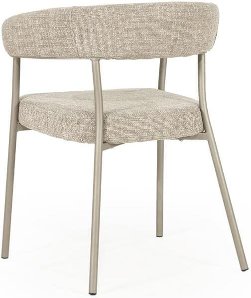 Yovi - Taupe By-Boo Eetkamerstoel 250028