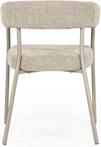 Yovi - Taupe By-Boo Eetkamerstoel 250028