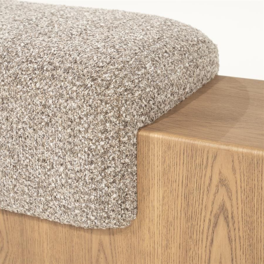 Bankje George - Taupe Flou Eleonora Bank 96439