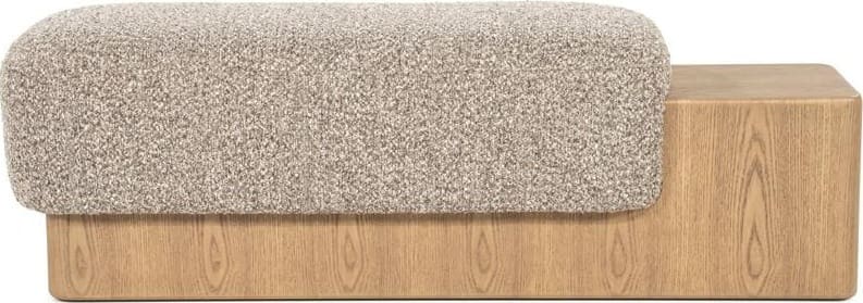 Bankje George - Taupe Flou Eleonora Bank 96439