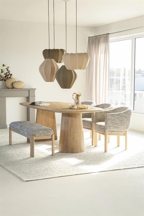 Bankje Lottie - Taupe Nori Eleonora Bank 96497