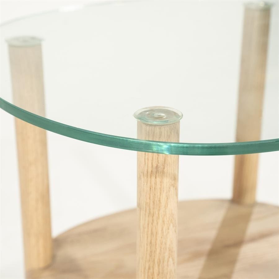 Bijzettafel Cleo - Naturel Eleonora Bijzettafel 96522
