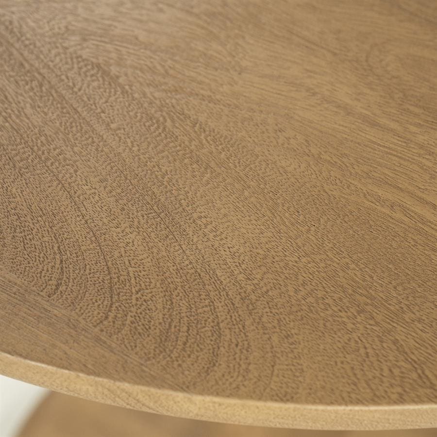 Bistrotafel Florent Rond - Naturel Eleonora Eettafel 96542