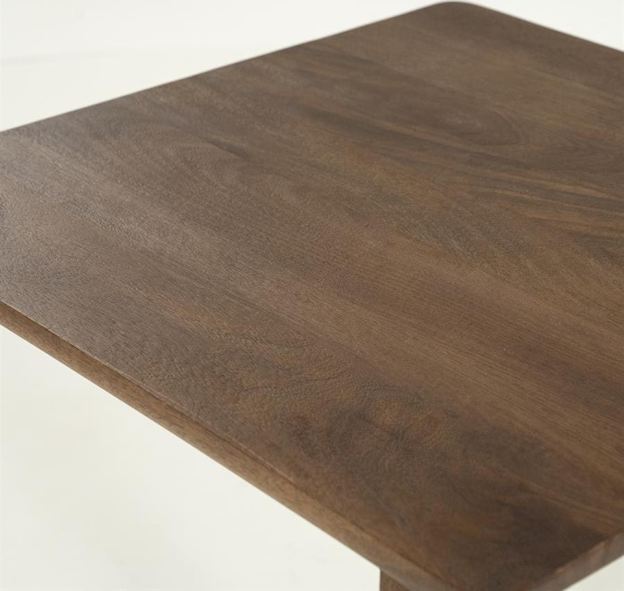 Bistrotafel Florent Vierkant - Lichtbruin Eleonora Eettafel 96545
