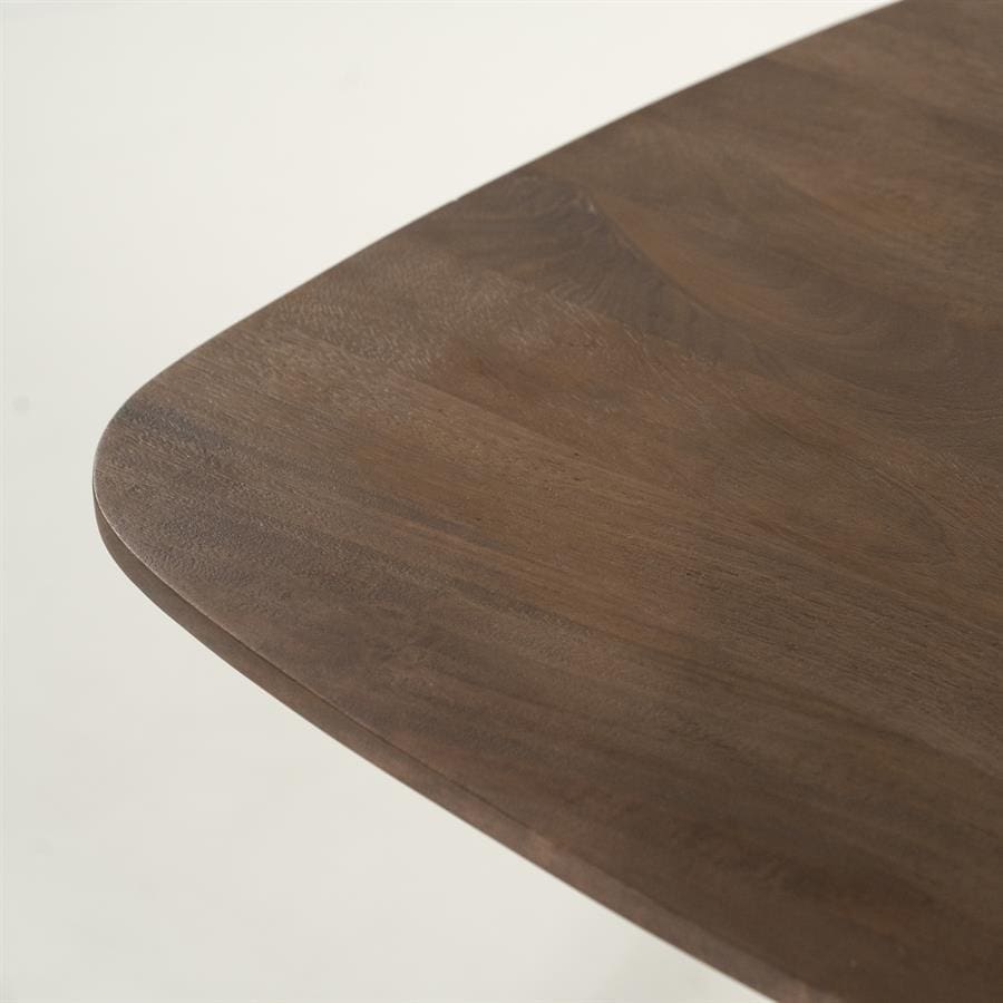 Eettafel Aron Vierkant 80x80 - Lichtbruin Eleonora Eettafel 96492