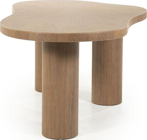 Eettafel Bobbie - Lichtbruin Eleonora Eettafel 96320