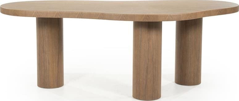 Eettafel Bobbie - Lichtbruin Eleonora Eettafel 96320