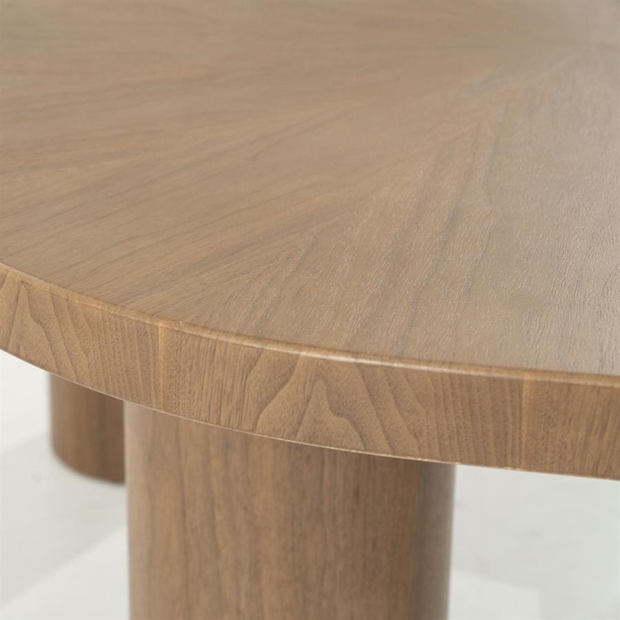 Eettafel Bobbie - Lichtbruin Eleonora Eettafel 96320