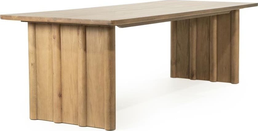 Eettafel Jake 250x100 cm - Bruin Eleonora Eettafel 96401