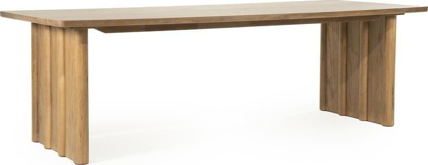 Eettafel Jake 250x100 cm - Bruin Eleonora Eettafel 96401