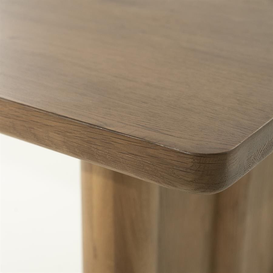 Eettafel Jake 250x100 cm - Bruin Eleonora Eettafel 96401