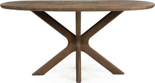 Eettafel Tycho 160x110 cm - Lichtbruin Eleonora Eettafel 96547