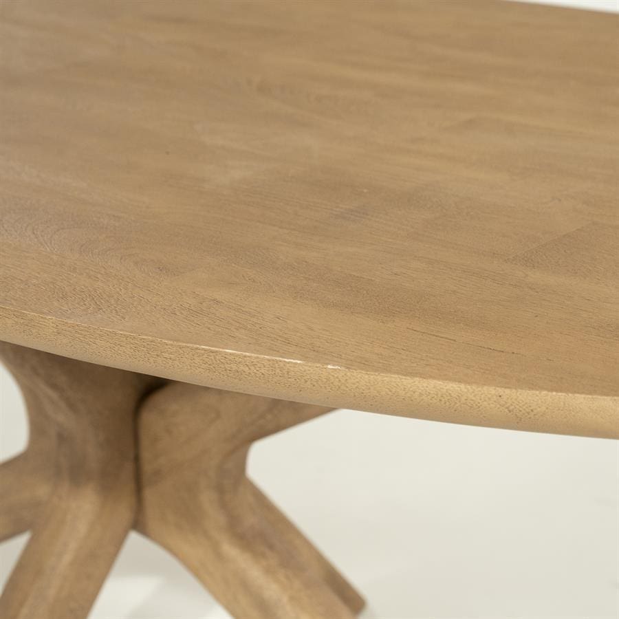 Eettafel Tycho 210x110 cm - Naturel Eleonora Eettafel 96548