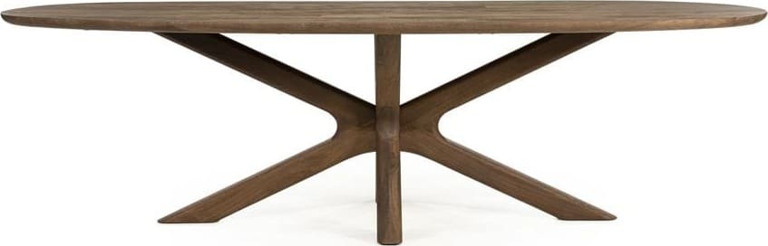 Eettafel Tycho 260x110 cm - Lichtbruin Eleonora Eettafel 96551