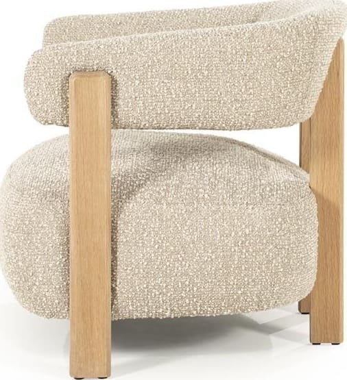 Fauteuil Lola - Taupe Hush Eleonora Fauteuil 96505