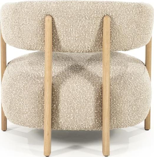 Fauteuil Lola - Taupe Hush Eleonora Fauteuil 96505