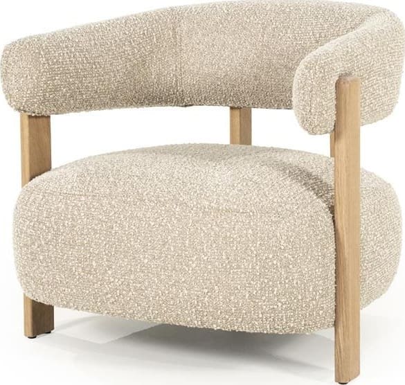 Fauteuil Lola - Taupe Hush Eleonora Fauteuil 96505