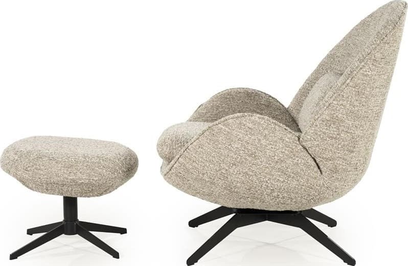 Fauteuil Ryan - Taupe Zora Eleonora Fauteuil 96453