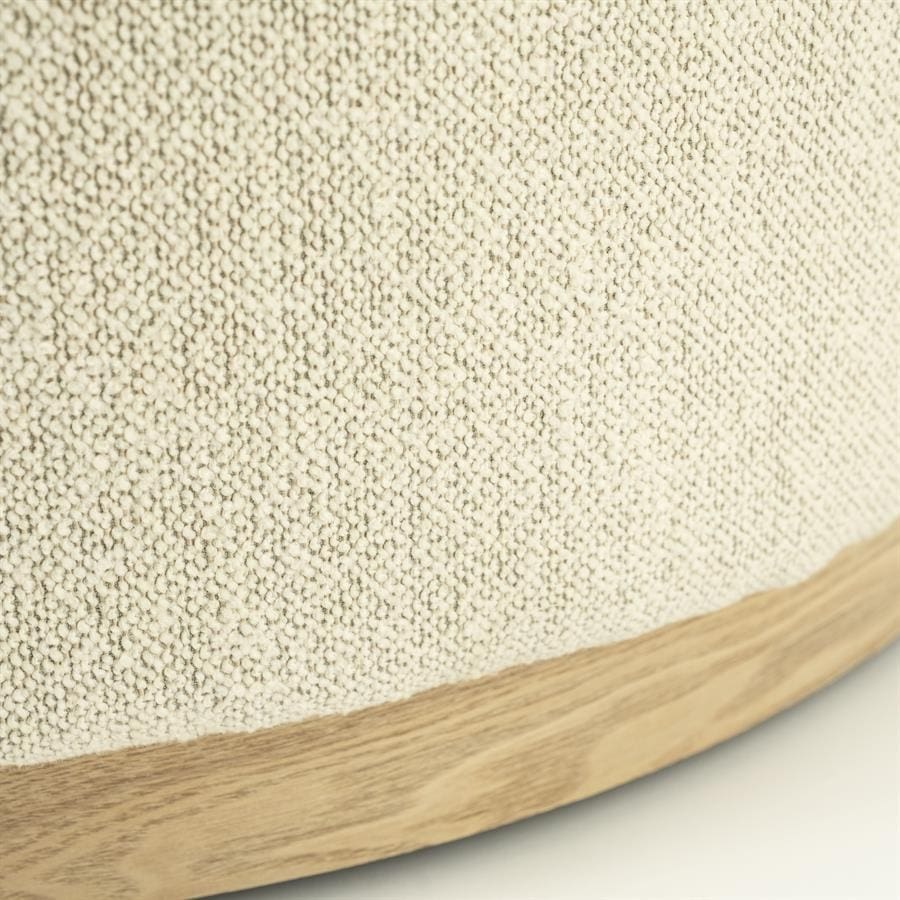 Poef Avah Large - Beige Mantz Eleonora Poef 96301