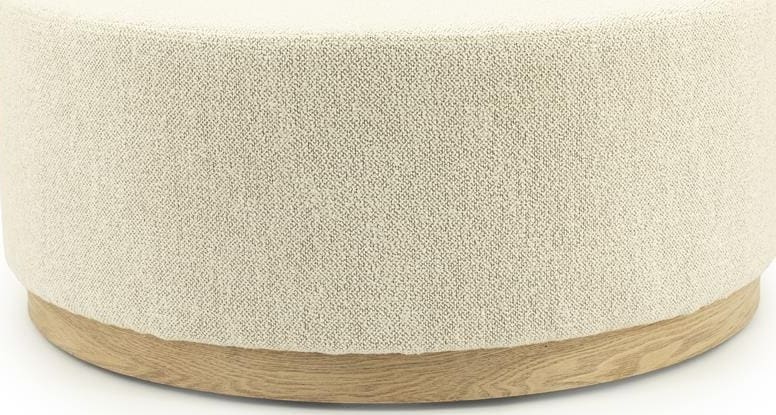 Poef Avah Large - Beige Mantz Eleonora Poef 96301