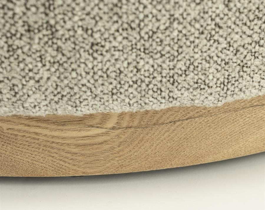 Poef Avah Large - Taupe Mantz Eleonora Poef 96302