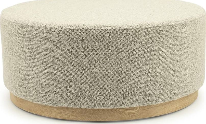 Poef Avah Large - Taupe Mantz Eleonora Poef 96302