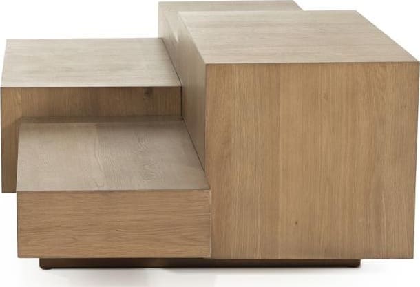 Salontafel Quinten Rechthoekig - Bruin Eleonora Salontafel 96389