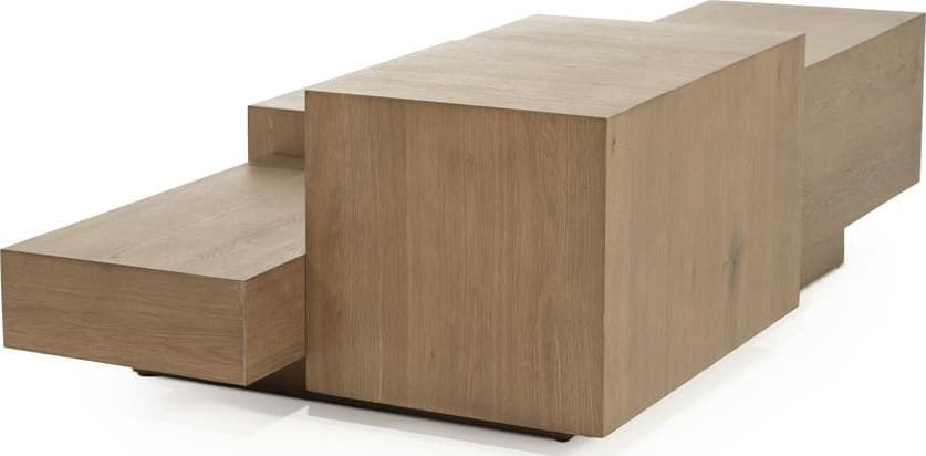 Salontafel Quinten Rechthoekig - Bruin Eleonora Salontafel 96389