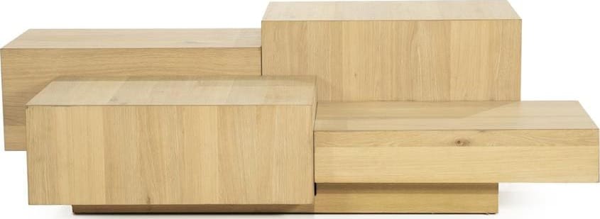 Salontafel Quinten Rechthoekig - Naturel Eleonora Salontafel 96388