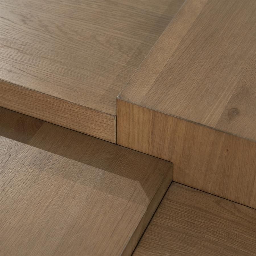 Salontafel Quinten Vierkant - Bruin Eleonora Salontafel 96387