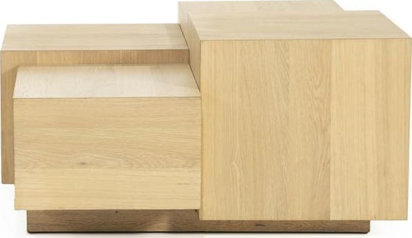 Salontafel Quinten Vierkant - Naturel Eleonora Salontafel 96386