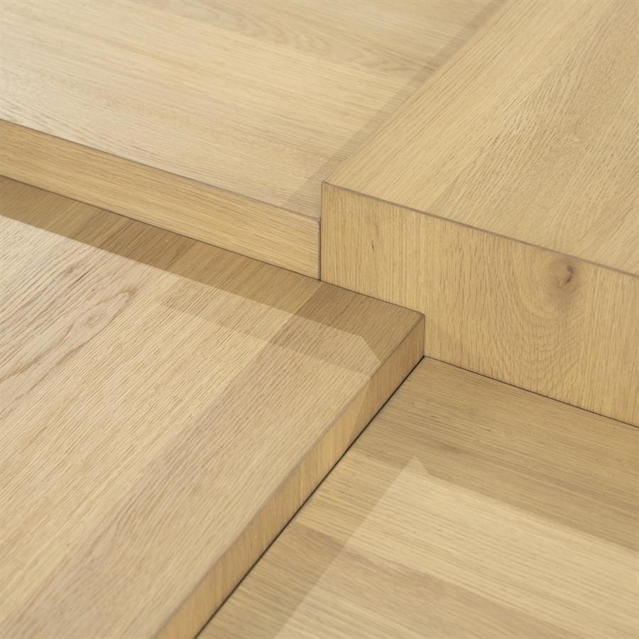 Salontafel Quinten Vierkant - Naturel Eleonora Salontafel 96386