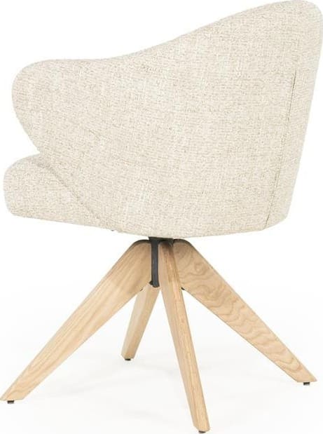 Stoel Connor Naturel - Beige Donna Eleonora Eetkamerstoel 96344