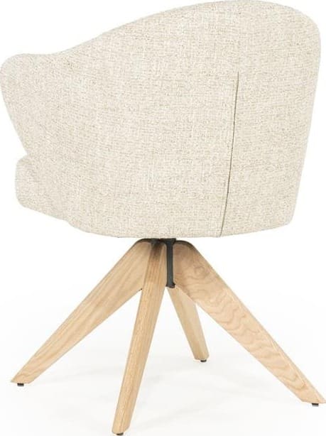 Stoel Connor Naturel - Beige Donna Eleonora Eetkamerstoel 96344
