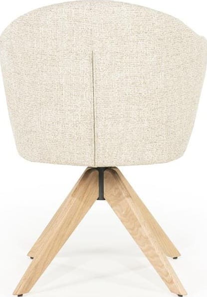 Stoel Connor Naturel - Beige Donna Eleonora Eetkamerstoel 96344