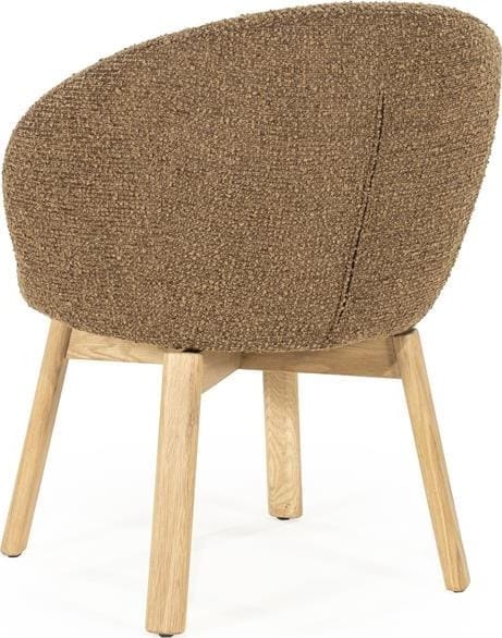 Stoel Livia - Bruin Hush Eleonora Eetkamerstoel 96468