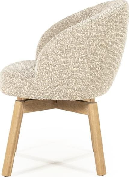 Stoel Livia - Taupe Hush Eleonora Eetkamerstoel 96467